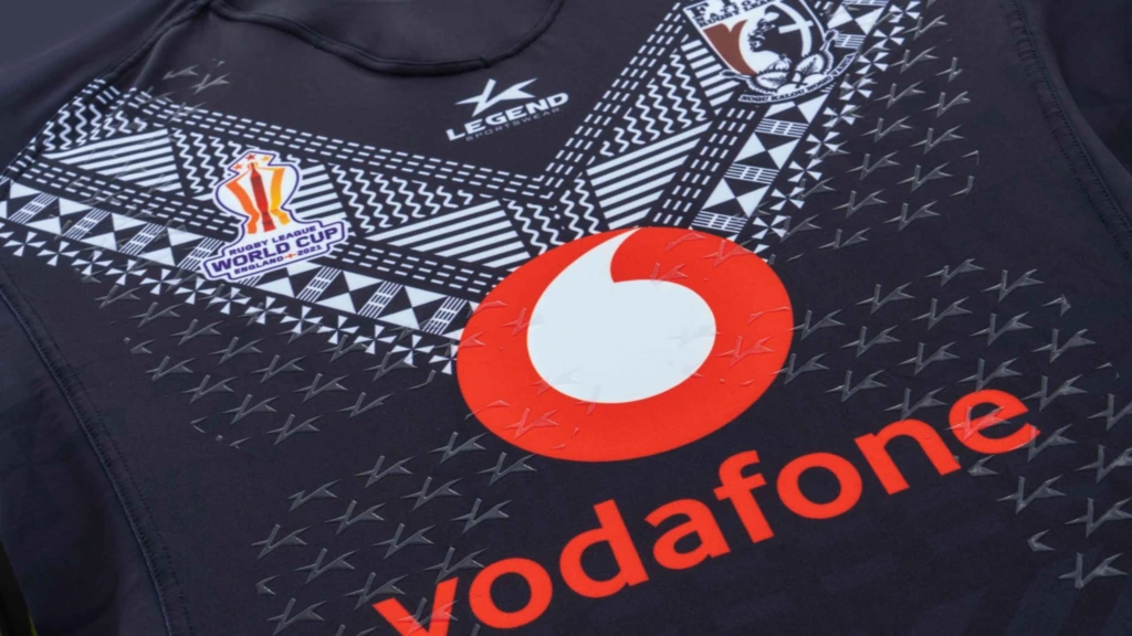 Legend Sportswear exceeding expectations with Custom sports uniforms. Fiji Bati custom rugby jersey.