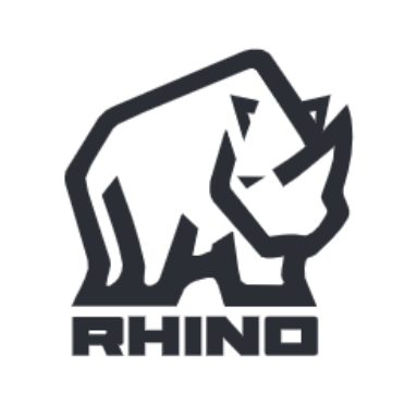 Rhino Sports Custom Teamwear Logo. Legend Sportswear manufactures custom sports uniforms for Rhino Sports.