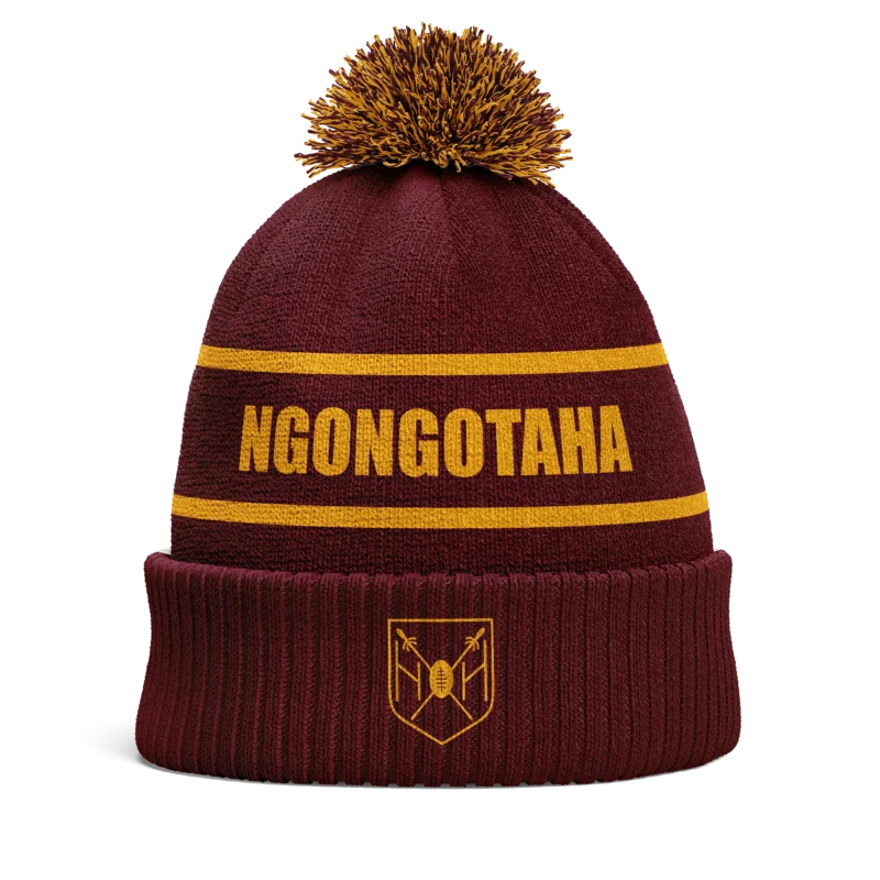 Ngongotaha Sports & Community Association - Knitted Pompom Beanie