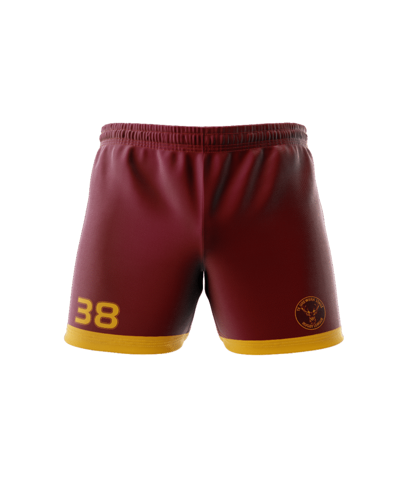 Te Urewera Stags - USA7-10 - Youth Standard Rugby Shorts