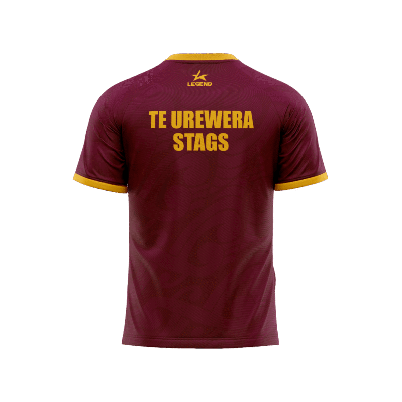 Te Urewera Stags - LE101 - Youth Warm Up T-Shirt - Image 2