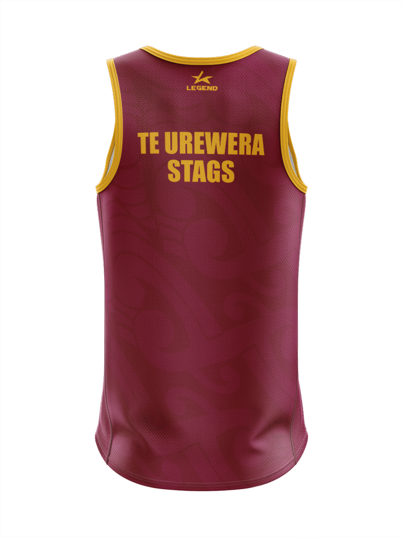 Te Urewera Stags - OTG-132 - Youth Standard Singlet - Image 2