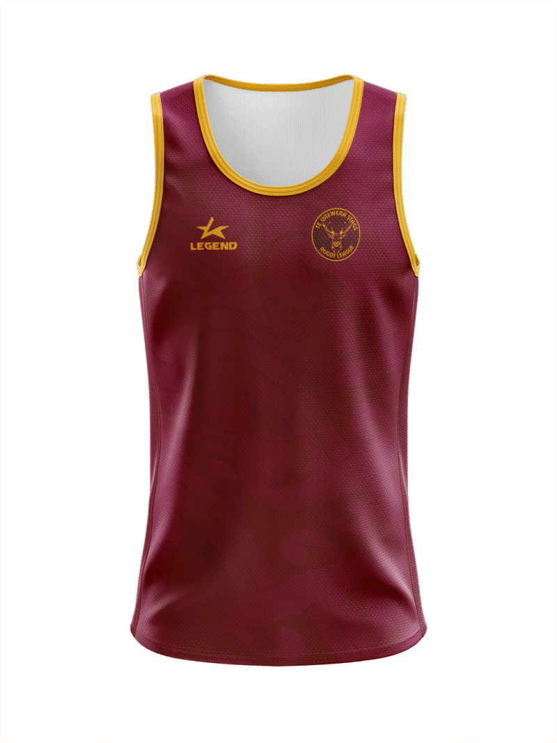 Te Urewera Stags - OTG-132 - Youth Standard Singlet