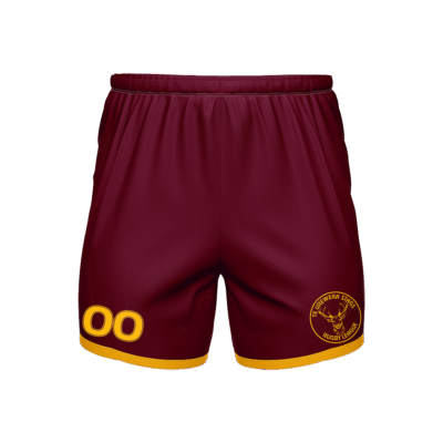 Te Urewera Stags - LE104 - Adult Gym Shorts (Custom Number)
