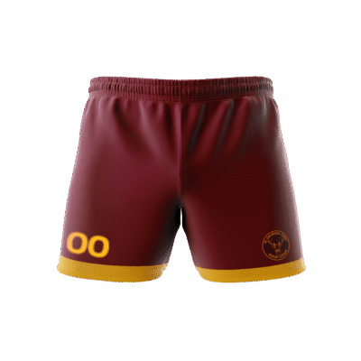 Te Urewera Stags - USA7-10 - Adult Standard Rugby Shorts (Custom Number)