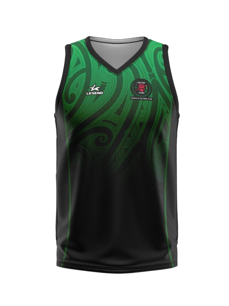 Ruatoki Sports & Cultural Club - MD100 - Standard Basketball Vest (Youth)