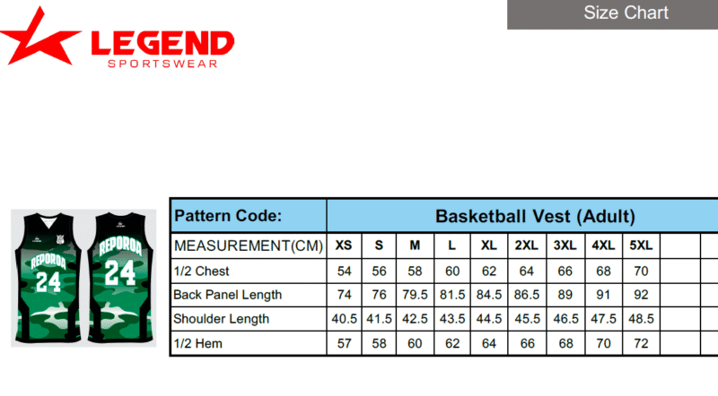 Ruatoki Sports & Cultural Club - MD100 - Standard Basketball Vest (Adults) - Image 3