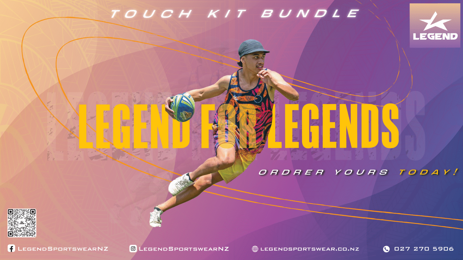 Touch Rugby Kit – Complete Bundle – Legend Sportswear NZ | Custom Team ...
