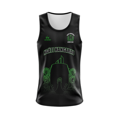 Ngati Hangarau - OTG- 132 - Singlet - Black (Adults)