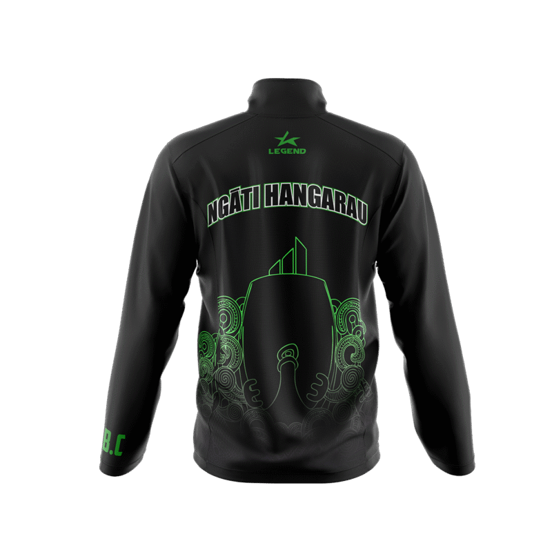 Ngati Hangarau - LG1 12 - Rain Jacket with Hood (Adults) - Image 2