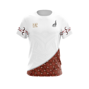 P47 - Set In Tee (White/Brown) | AMTA